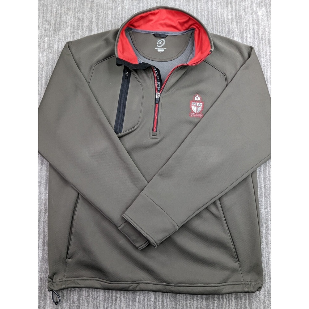 Zero Restriction Tour Series Jacket Mens Large Long Sleeve 1/4 Zip Golf Pullover